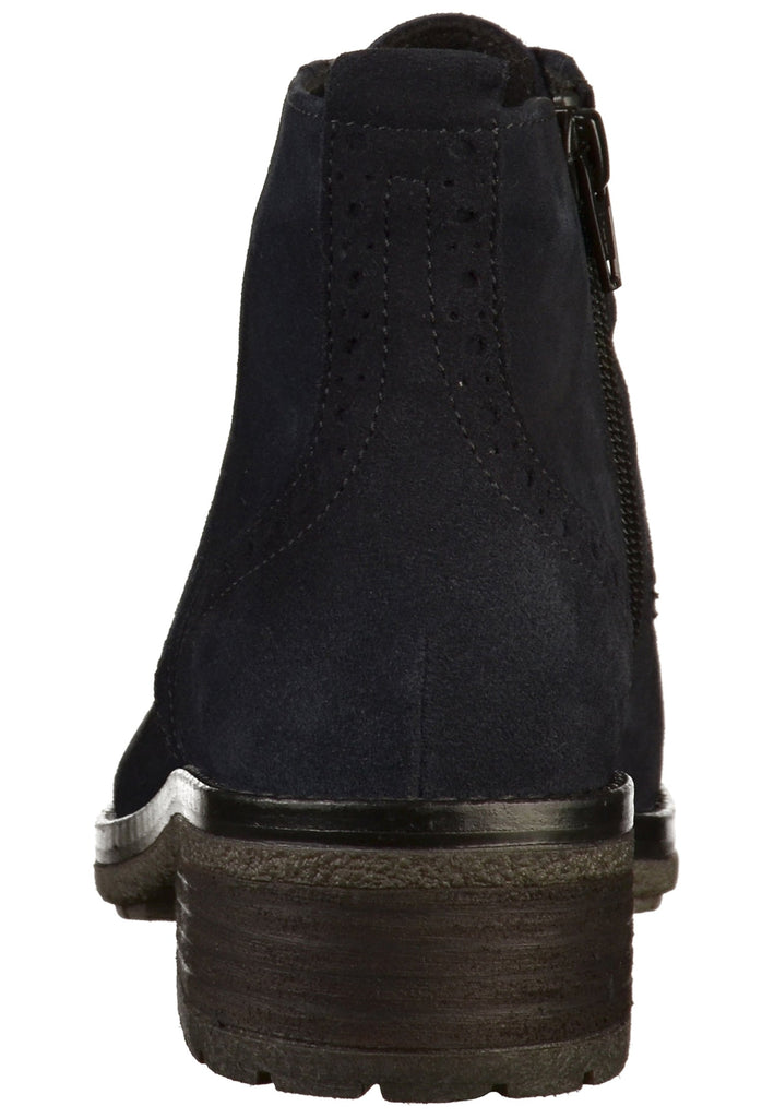 Gabor Stiefelette Veloursleder Ocean - surf4shoes