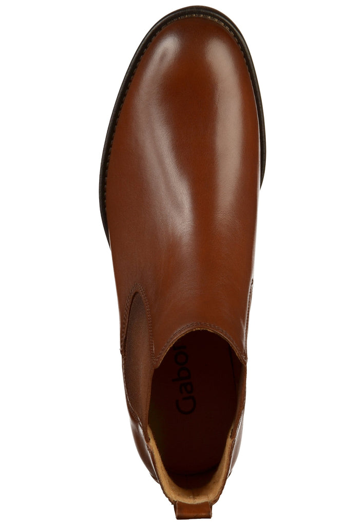 Gabor Stiefelette Leder Braun - surf4shoes