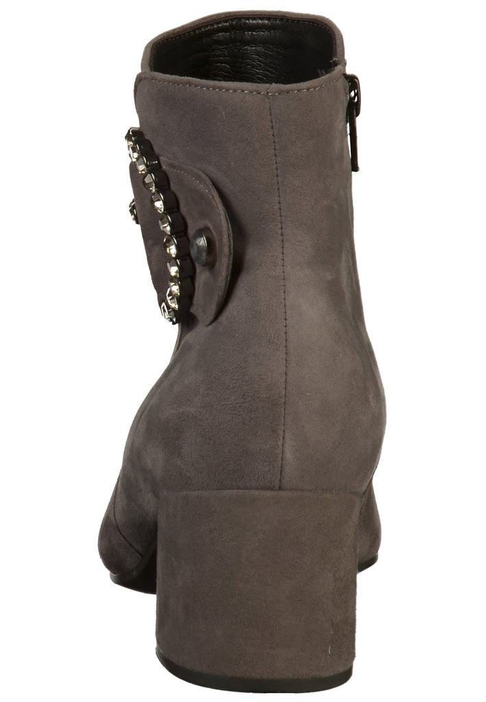 Gabor Stiefelette Leder Grau - surf4shoes