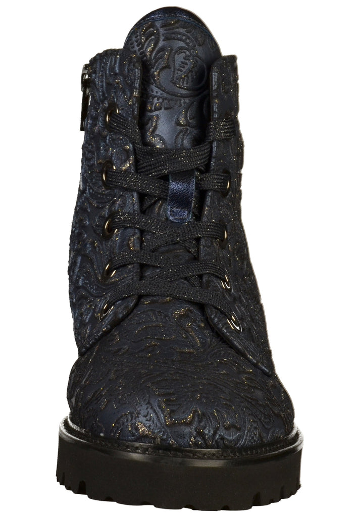 Gabor Stiefelette Leder Blau - surf4shoes