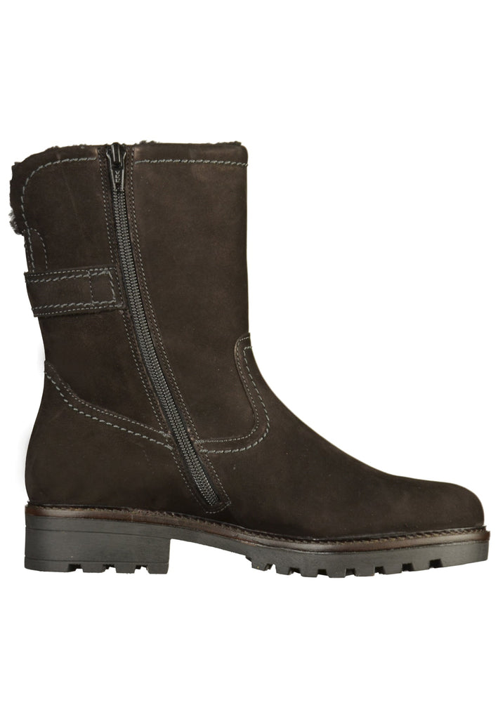 Gabor Stiefel Nubukleder Schwarz - surf4shoes