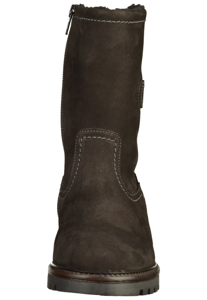 Gabor Stiefel Nubukleder Schwarz - surf4shoes