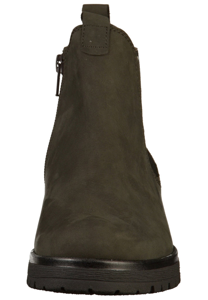 Gabor Stiefelette Veloursleder Grau - surf4shoes