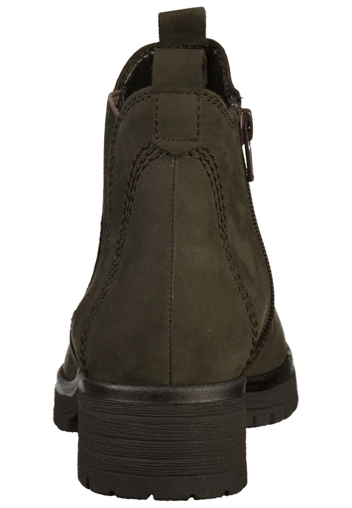 Gabor Stiefelette Veloursleder Grau - surf4shoes