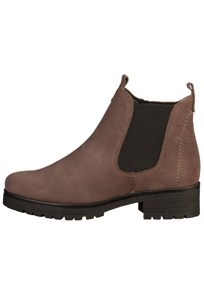 Gabor Stiefelette Veloursleder Braun - surf4shoes