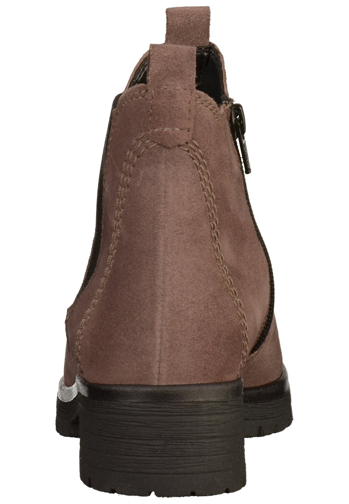 Gabor Stiefelette Veloursleder Braun - surf4shoes