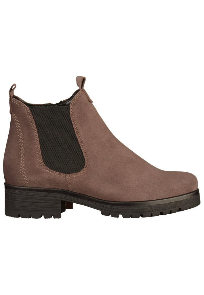 Gabor Stiefelette Veloursleder Braun - surf4shoes