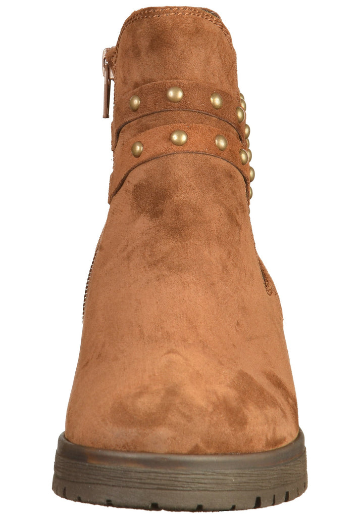 Gabor Stiefelette Veloursleder Braun - surf4shoes