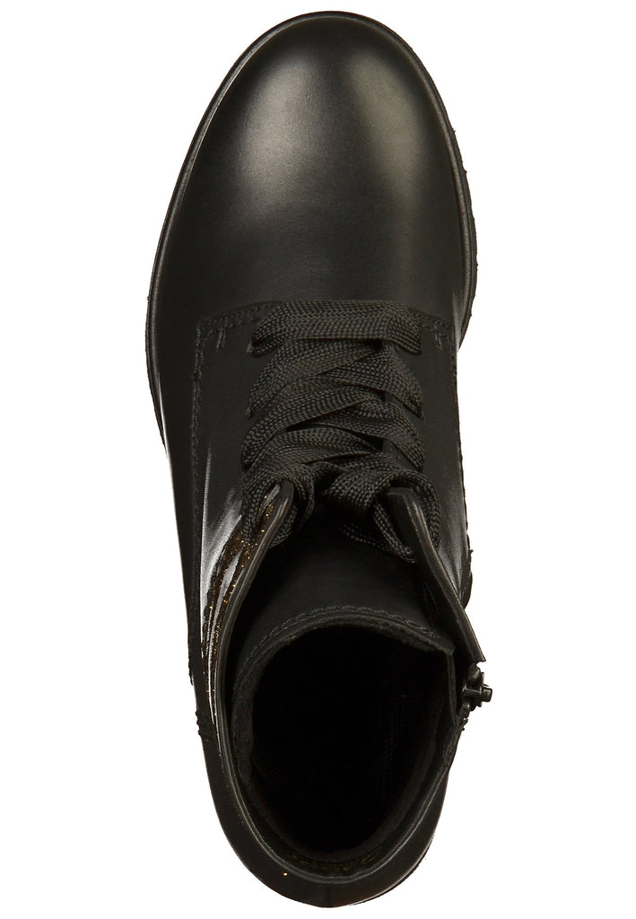 Gabor Stiefelette Leder Schwarz - surf4shoes