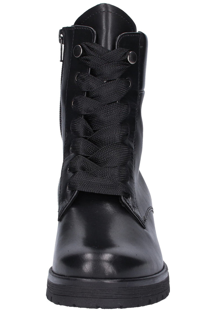 Gabor Stiefelette Leder Schwarz - surf4shoes