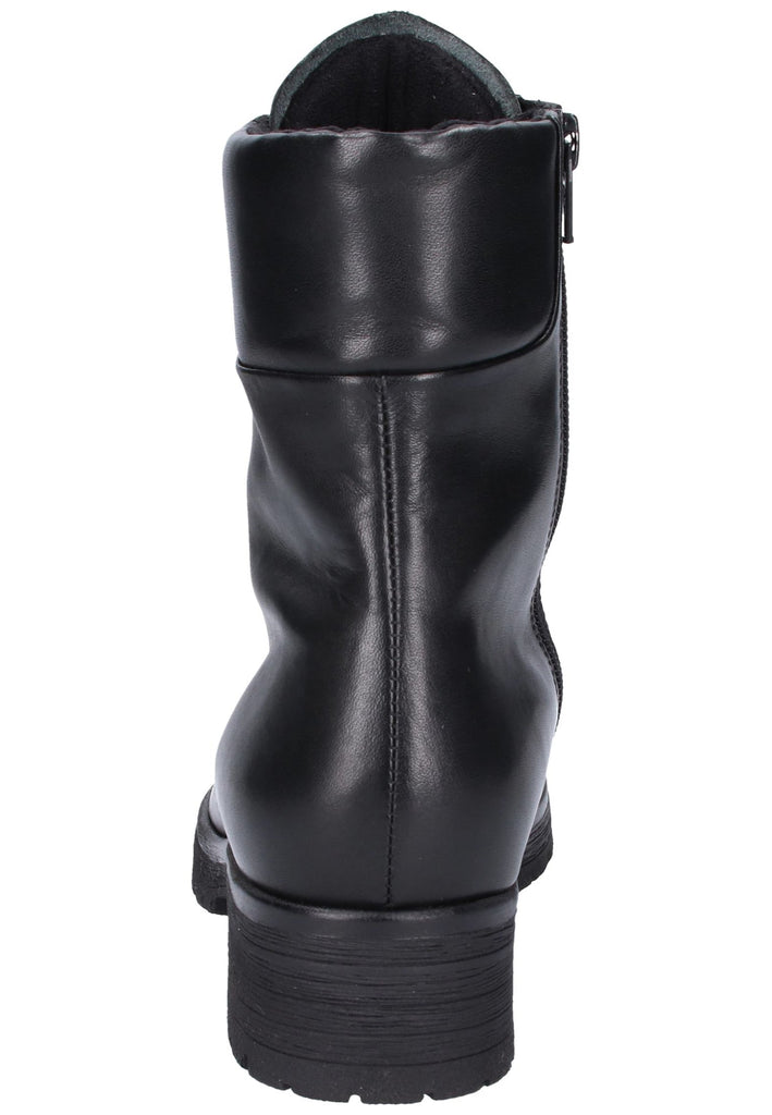 Gabor Stiefelette Leder Schwarz - surf4shoes