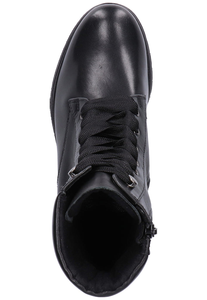 Gabor Stiefelette Leder Schwarz - surf4shoes