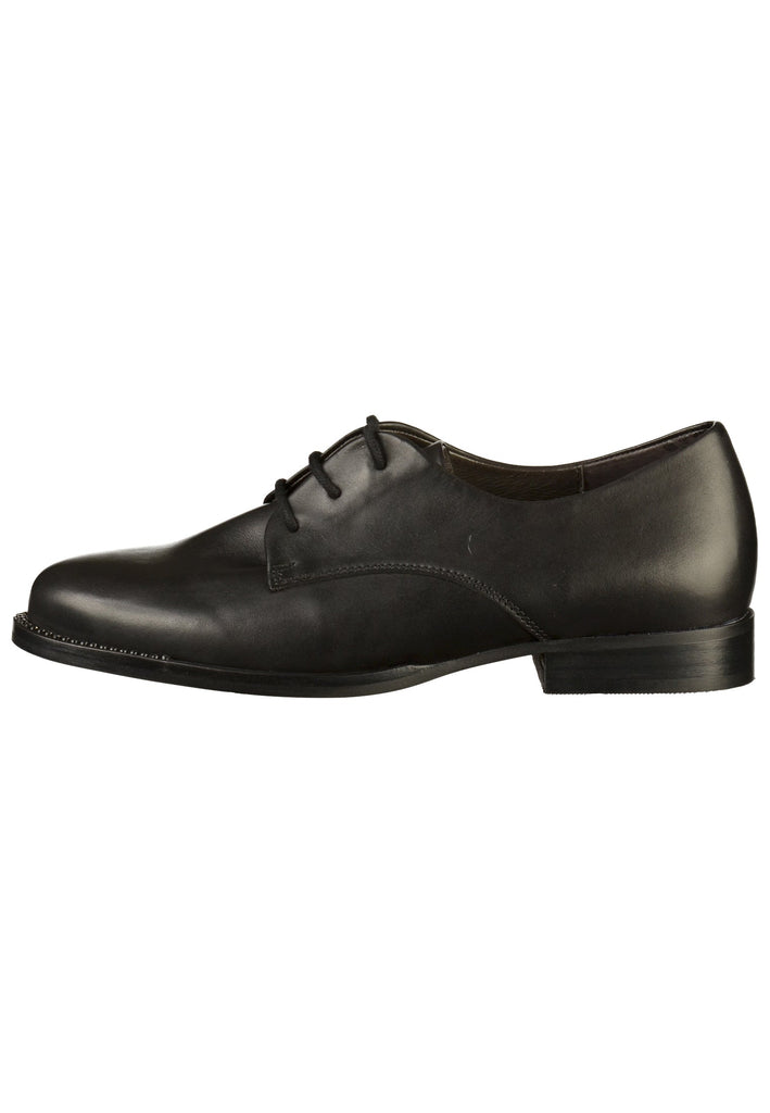 Gabor Halbschuhe Leder Schwarz - surf4shoes