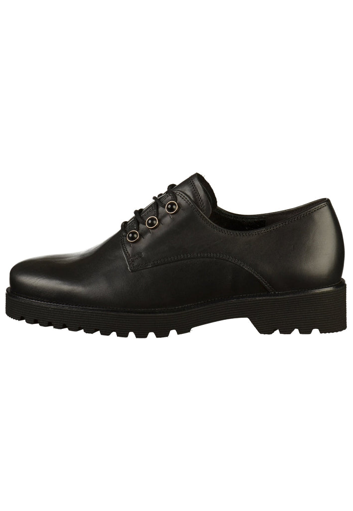 Gabor Halbschuhe Leder Schwarz - surf4shoes