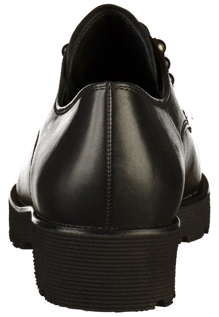 Gabor Halbschuhe Leder Schwarz - surf4shoes