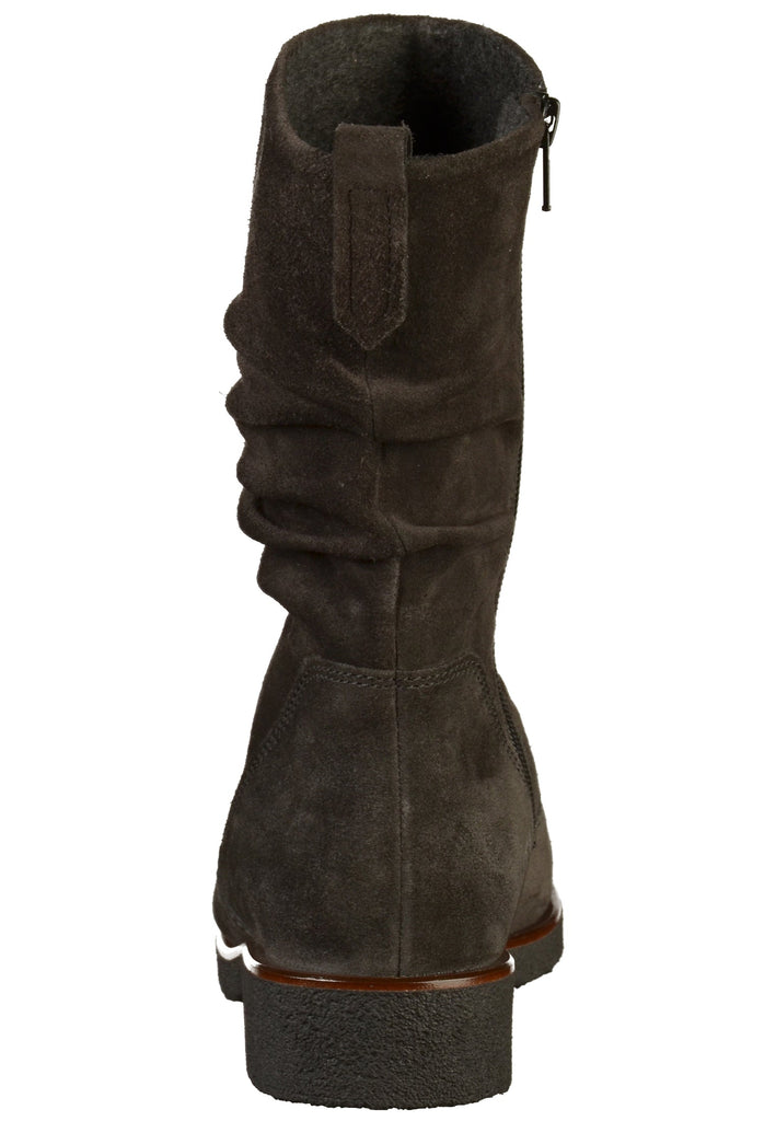 Gabor Stiefel Veloursleder Dunkelgrau - surf4shoes