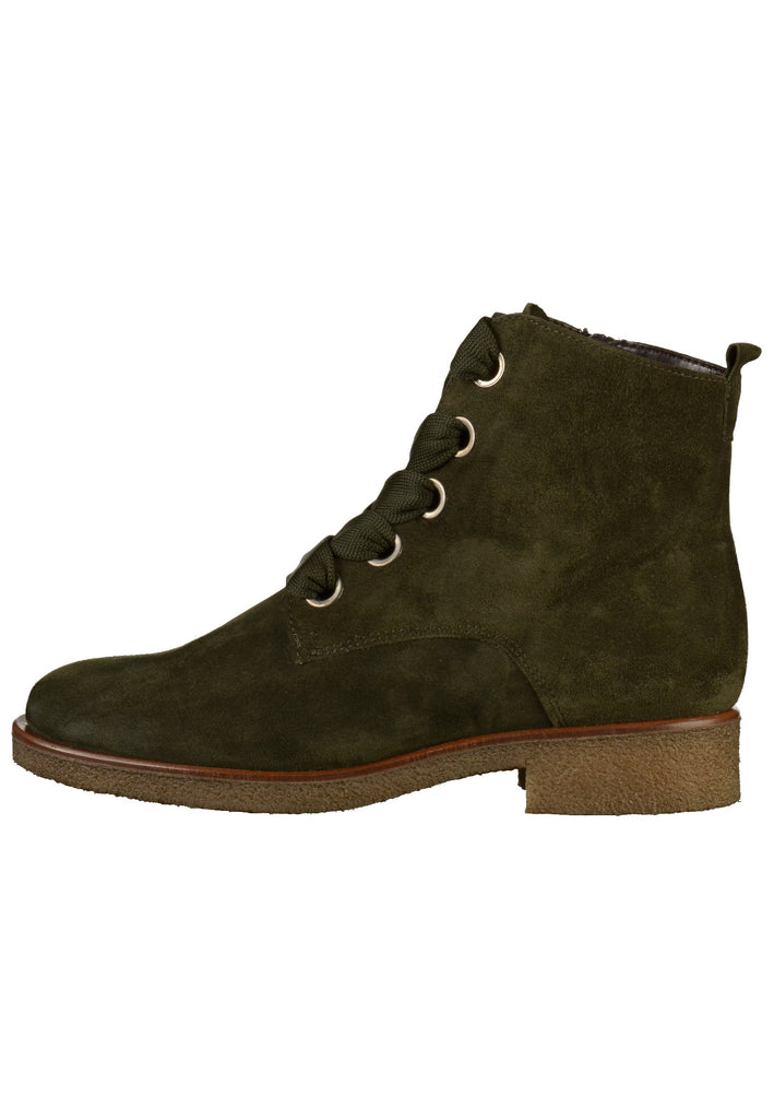 Gabor Stiefelette Veloursleder Braun - surf4shoes