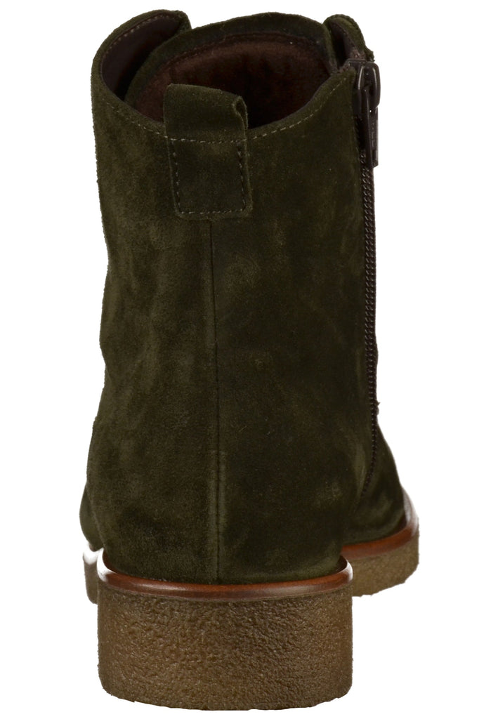 Gabor Stiefelette Veloursleder Braun - surf4shoes