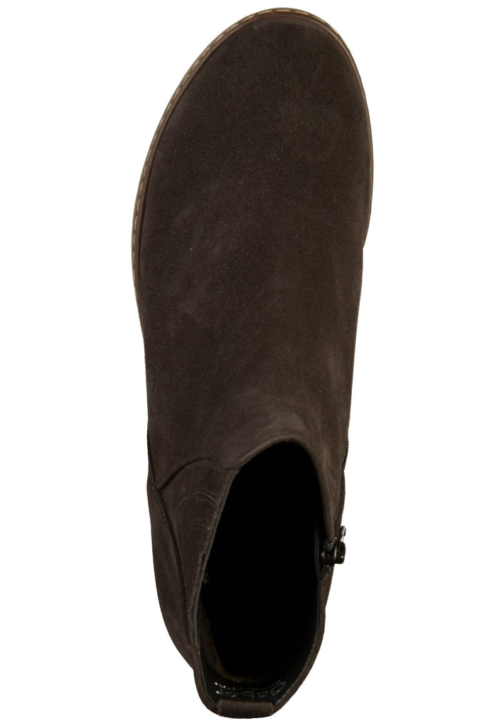 Gabor Stiefelette Nubukleder Dunkelgrau - surf4shoes