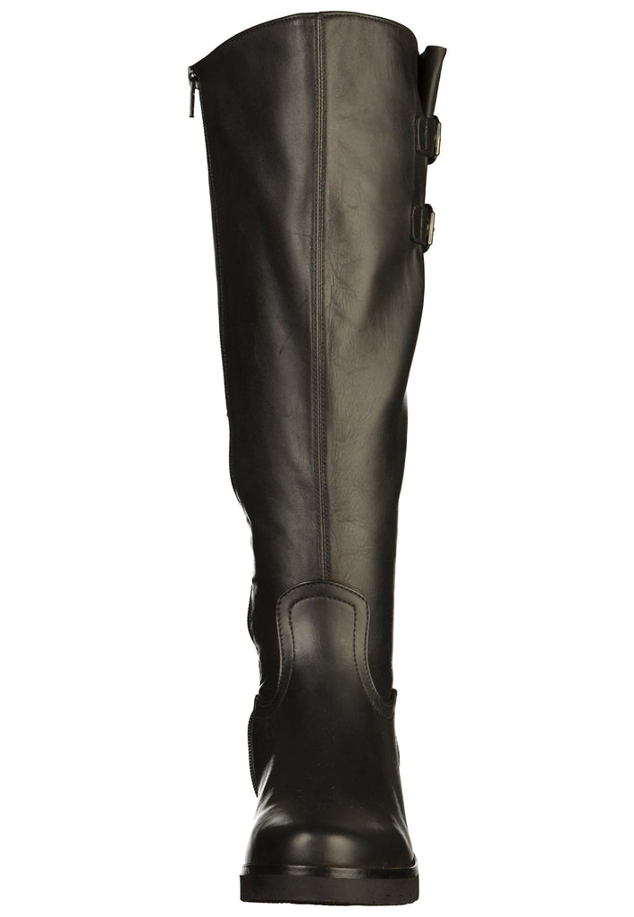 Gabor Stiefel Leder Schwarz - surf4shoes
