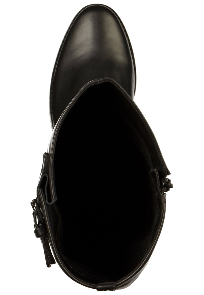 Gabor Stiefel Leder Schwarz - surf4shoes