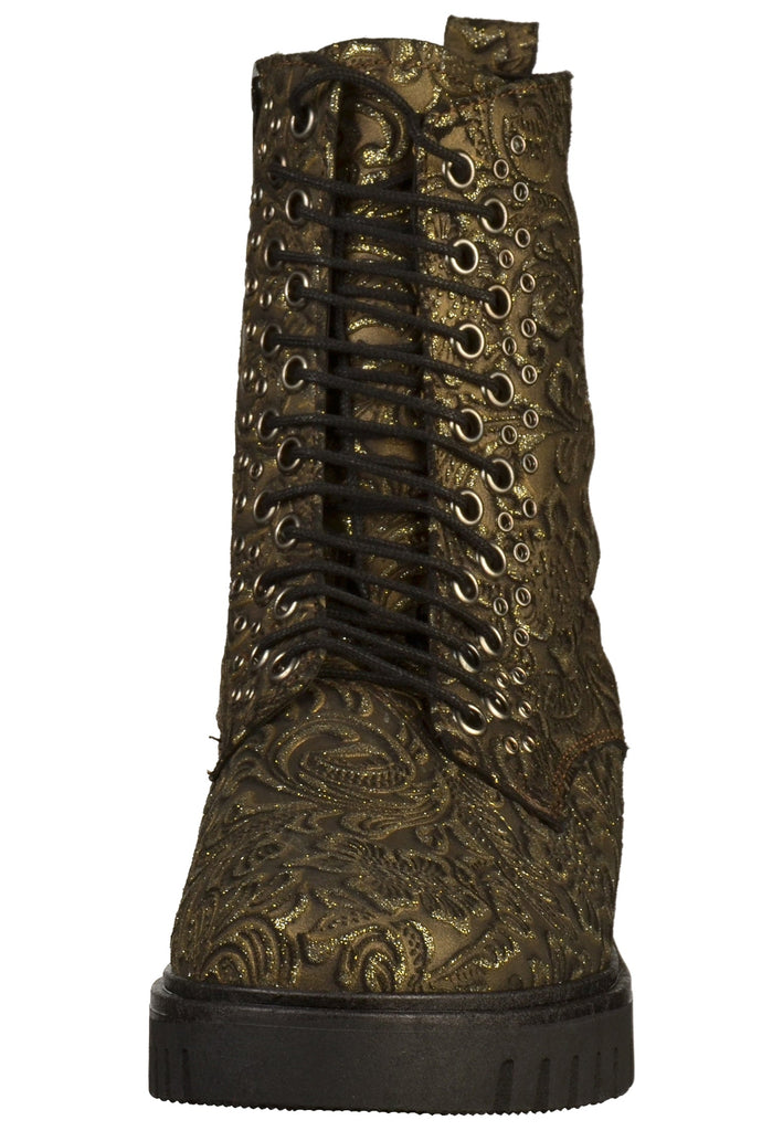 Gabor Stiefelette Textil Braun - surf4shoes