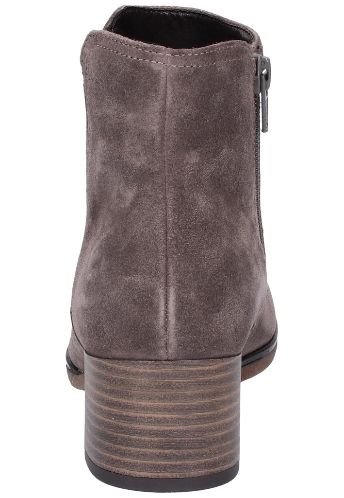 Gabor Stiefelette Veloursleder Braun - surf4shoes