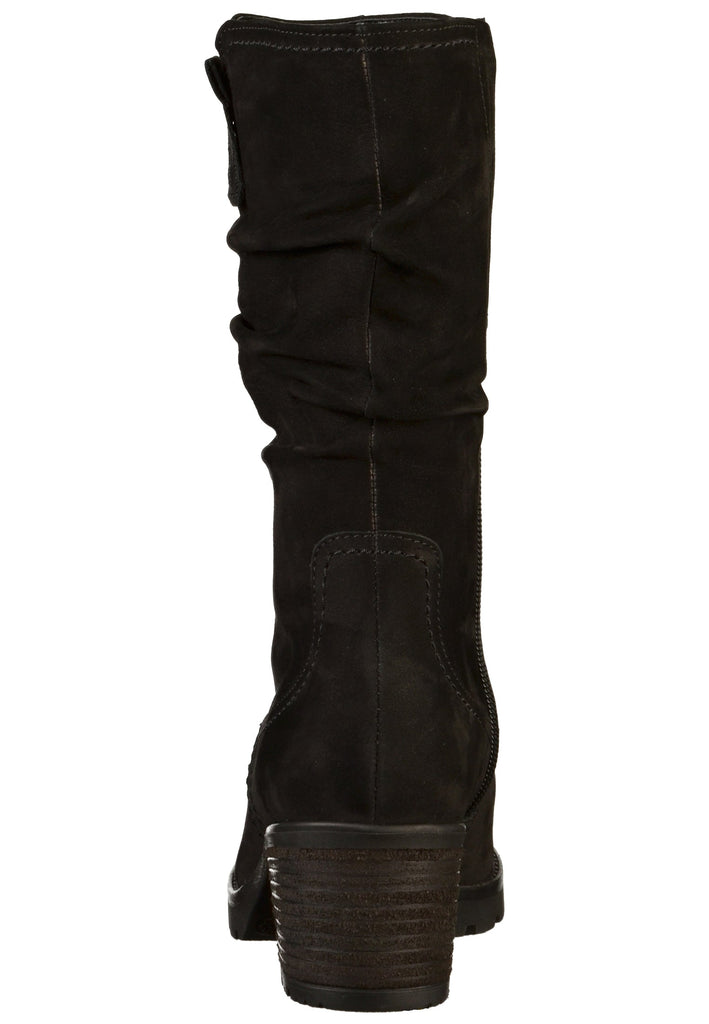 Gabor Stiefel Nubukleder Schwarz - surf4shoes
