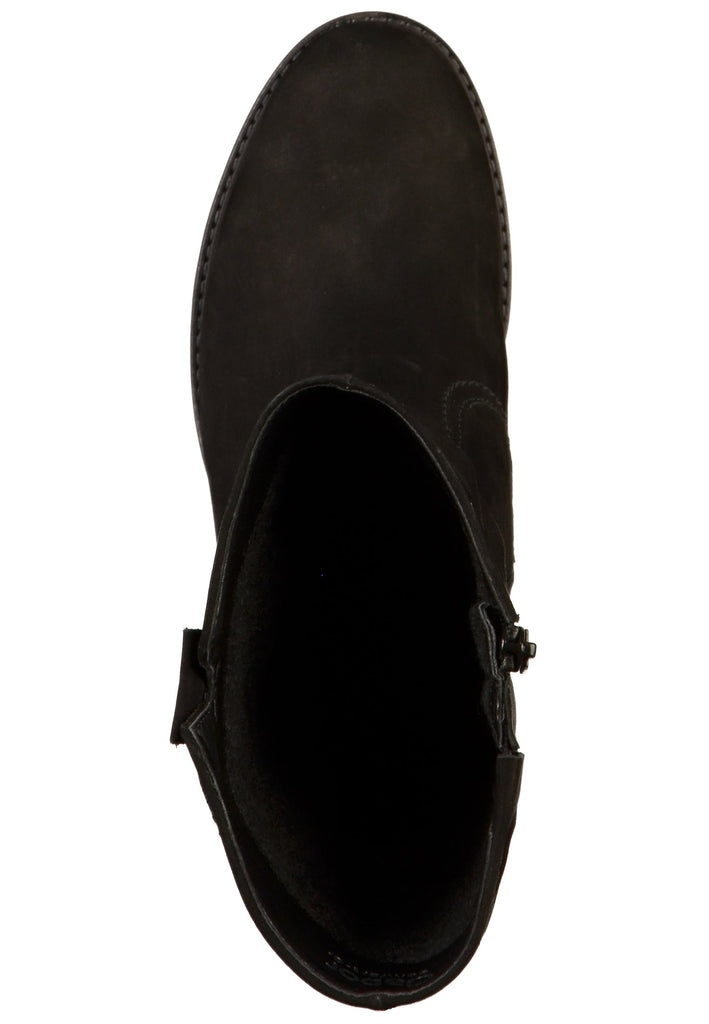 Gabor Stiefel Nubukleder Schwarz - surf4shoes
