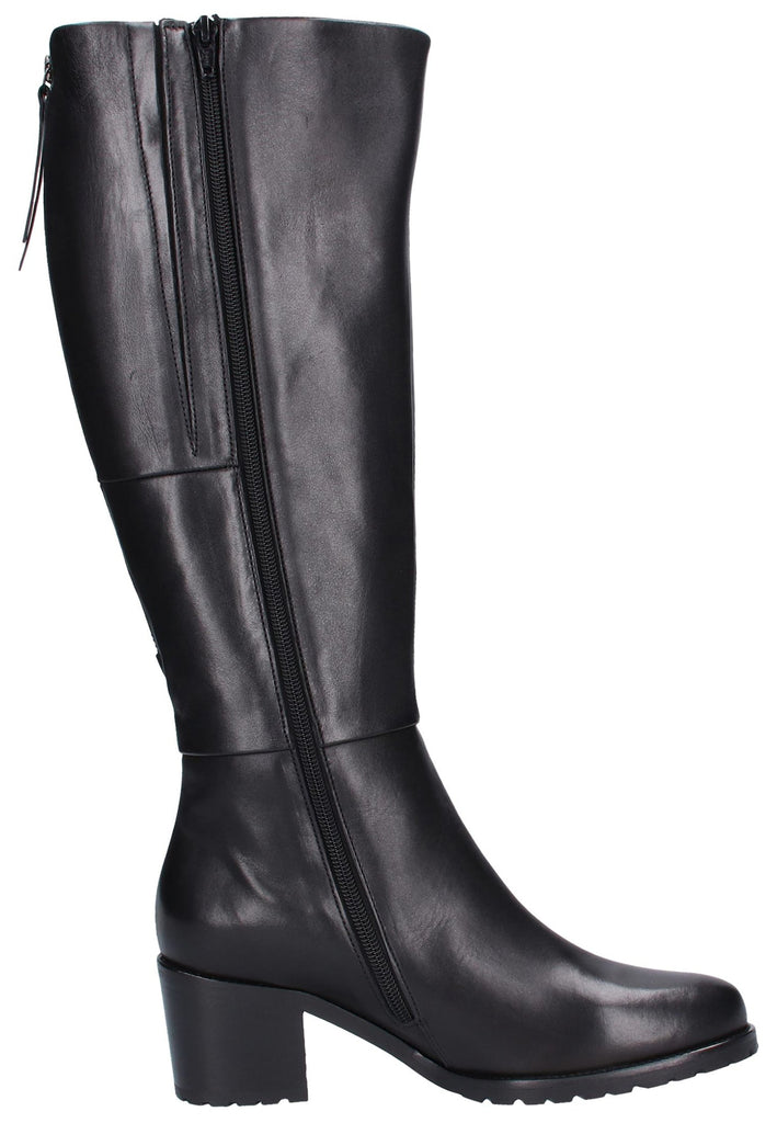 Gabor Stiefel Glattleder Schwarz - surf4shoes