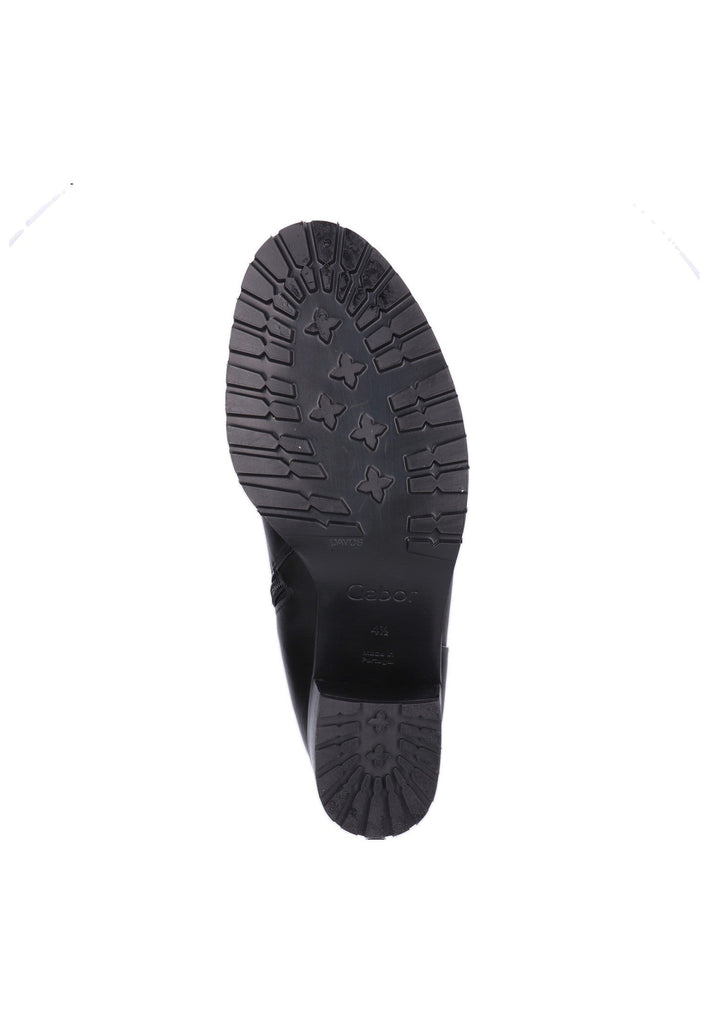 Gabor Stiefel Glattleder Schwarz - surf4shoes