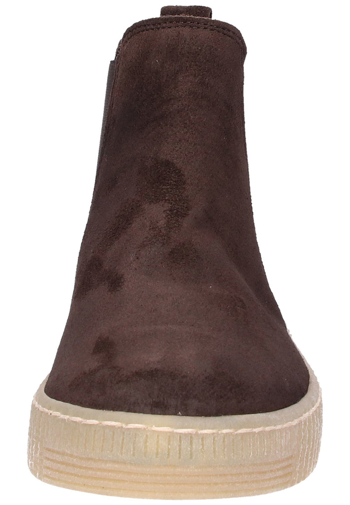 Gabor Stiefelette Veloursleder Dunkelbraun - surf4shoes