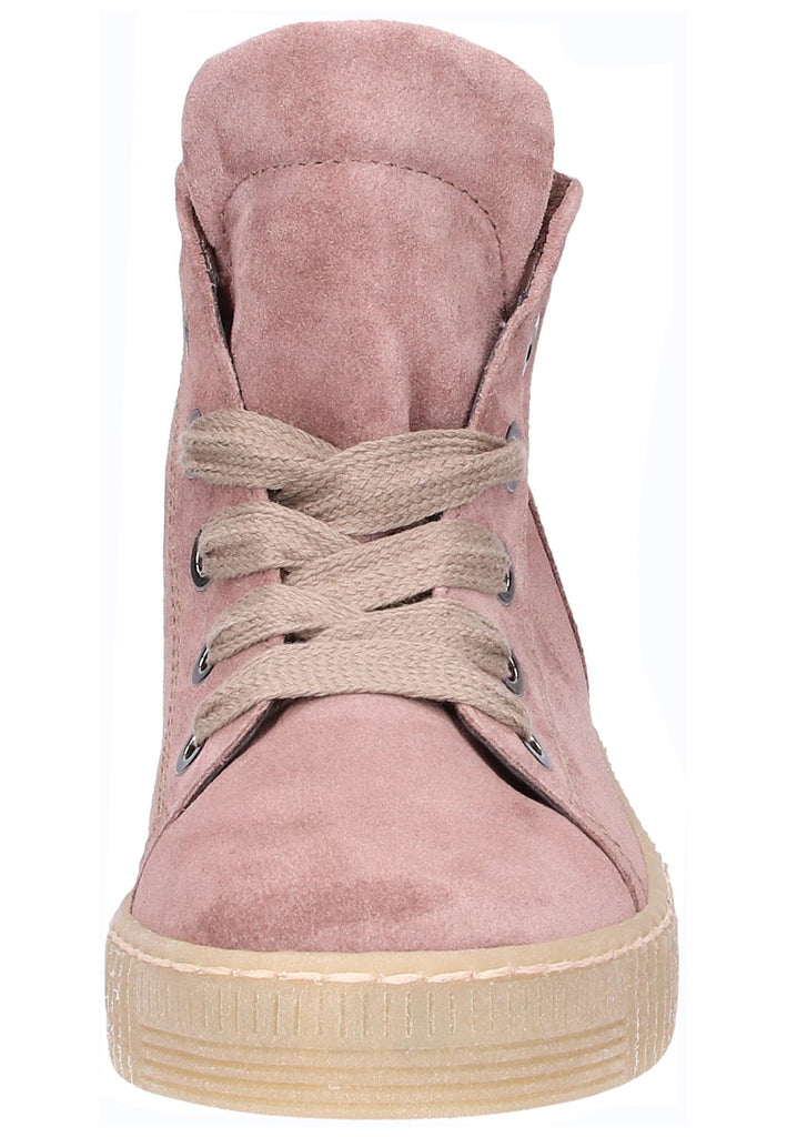 Gabor Stiefelette Veloursleder Rosa - surf4shoes