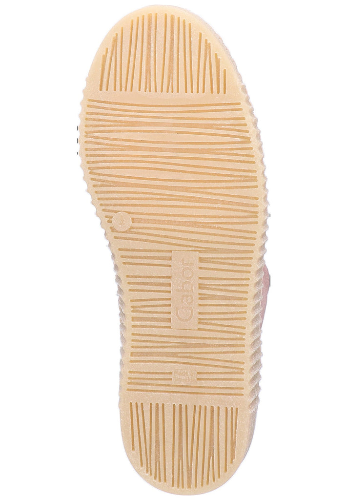 Gabor Stiefelette Veloursleder Rosa - surf4shoes