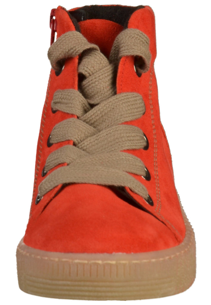 Gabor Stiefelette Veloursleder Rot - surf4shoes