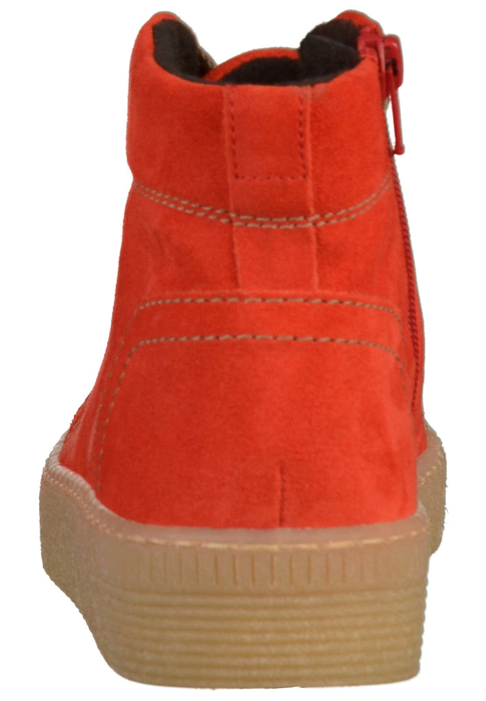 Gabor Stiefelette Veloursleder Rot - surf4shoes