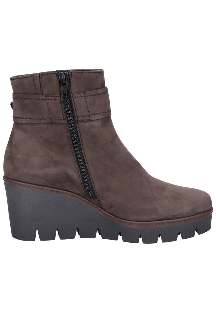 Gabor Stiefelette Leder Grau - surf4shoes