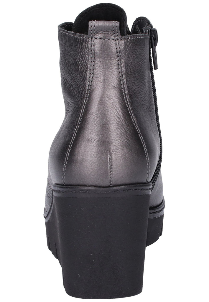 Gabor Stiefelette Leder Grau - surf4shoes