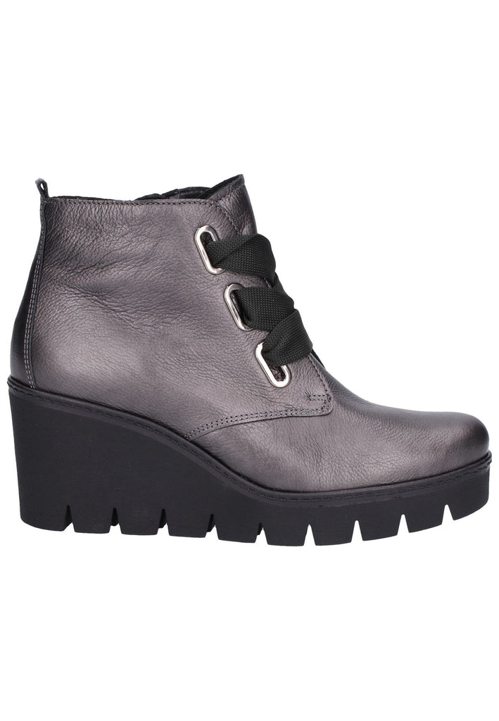 Gabor Stiefelette Leder Grau - surf4shoes