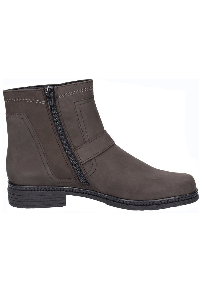 Gabor Stiefelette Leder Grau - surf4shoes