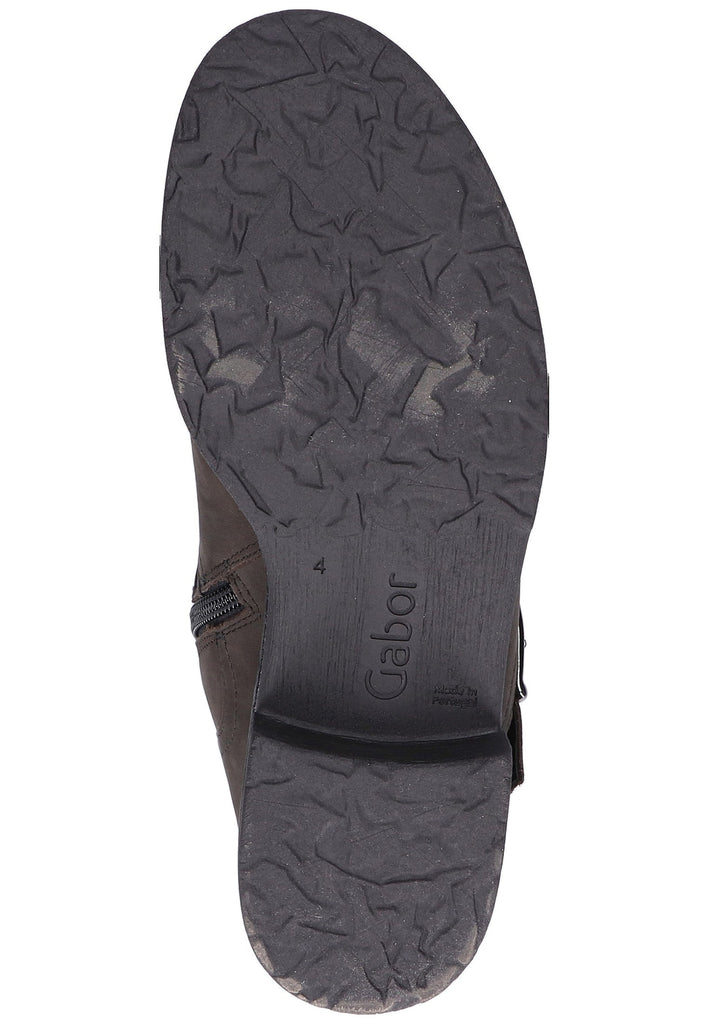 Gabor Stiefelette Leder Grau - surf4shoes