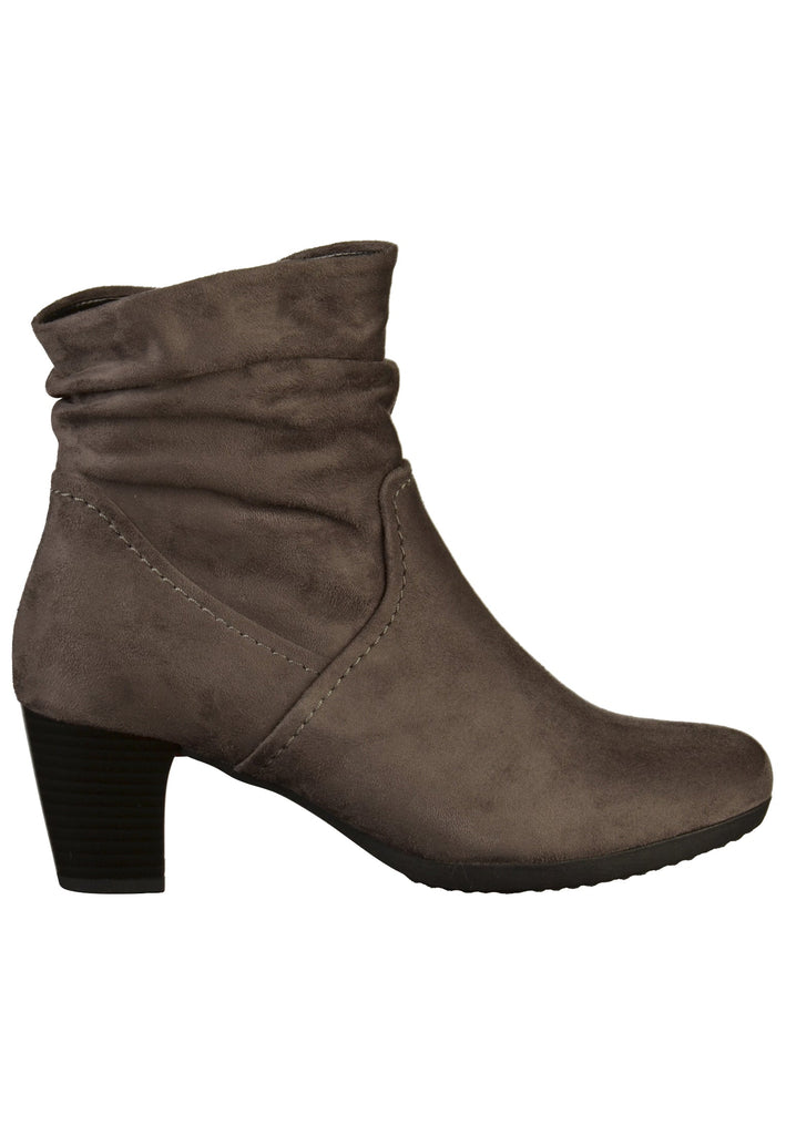 Gabor Stiefelette Lederimitat Dunkelgrau - surf4shoes