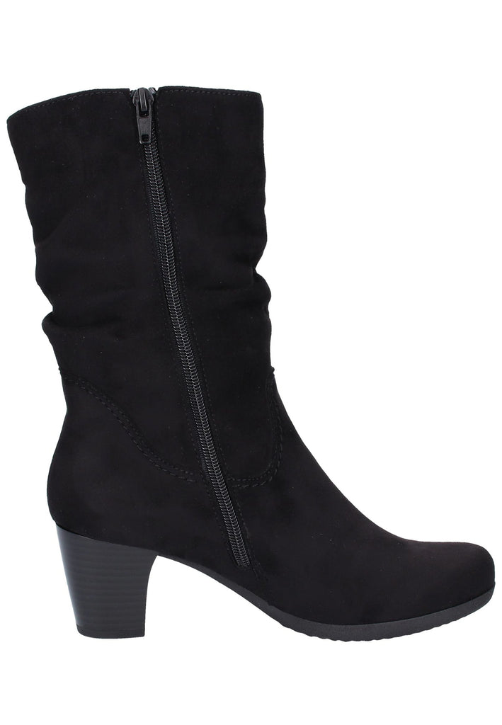 Gabor Stiefel Lederimitat Schwarz - surf4shoes