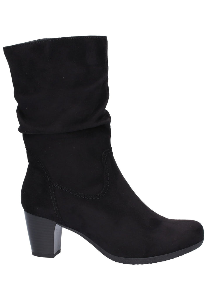 Gabor Stiefel Lederimitat Schwarz - surf4shoes