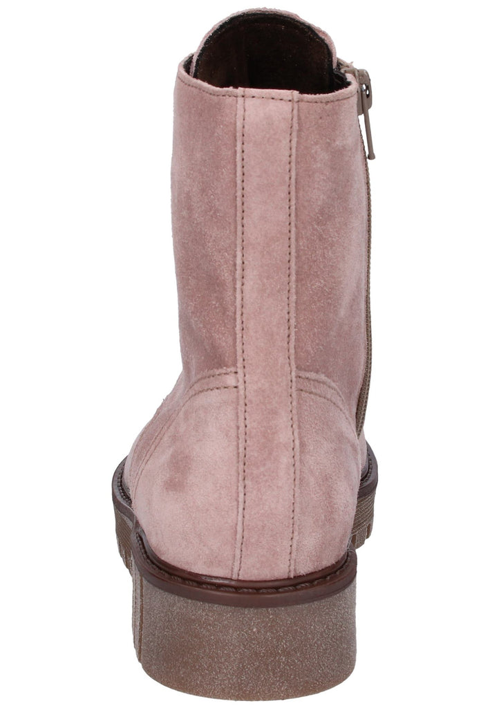 Gabor Stiefelette Veloursleder Rosa - surf4shoes