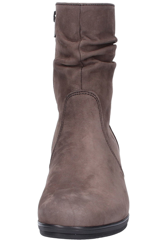 Gabor Stiefelette Nubukleder Anthrazit - surf4shoes