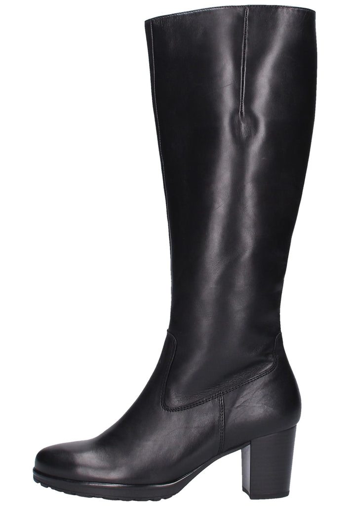 Gabor Stiefel Leder Schwarz - surf4shoes