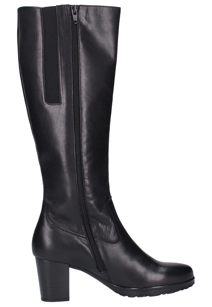 Gabor Stiefel Leder Schwarz - surf4shoes