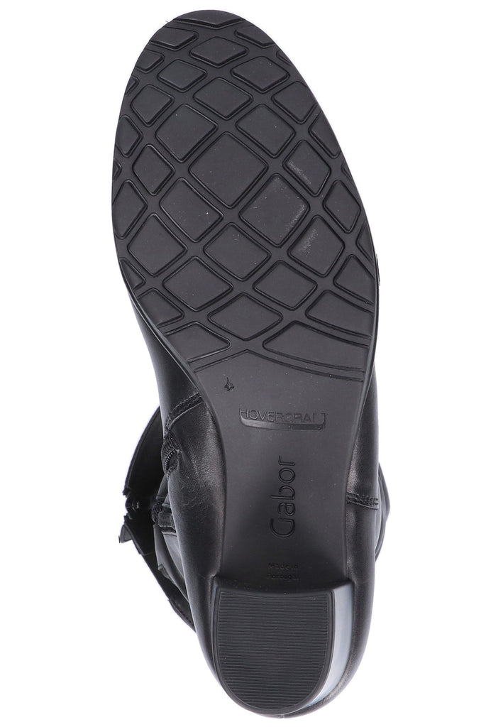 Gabor Stiefel Leder Schwarz - surf4shoes