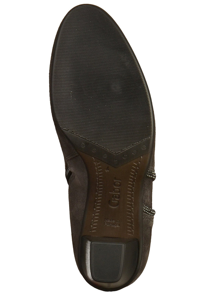 Gabor Stiefelette Veloursleder Pepper - surf4shoes
